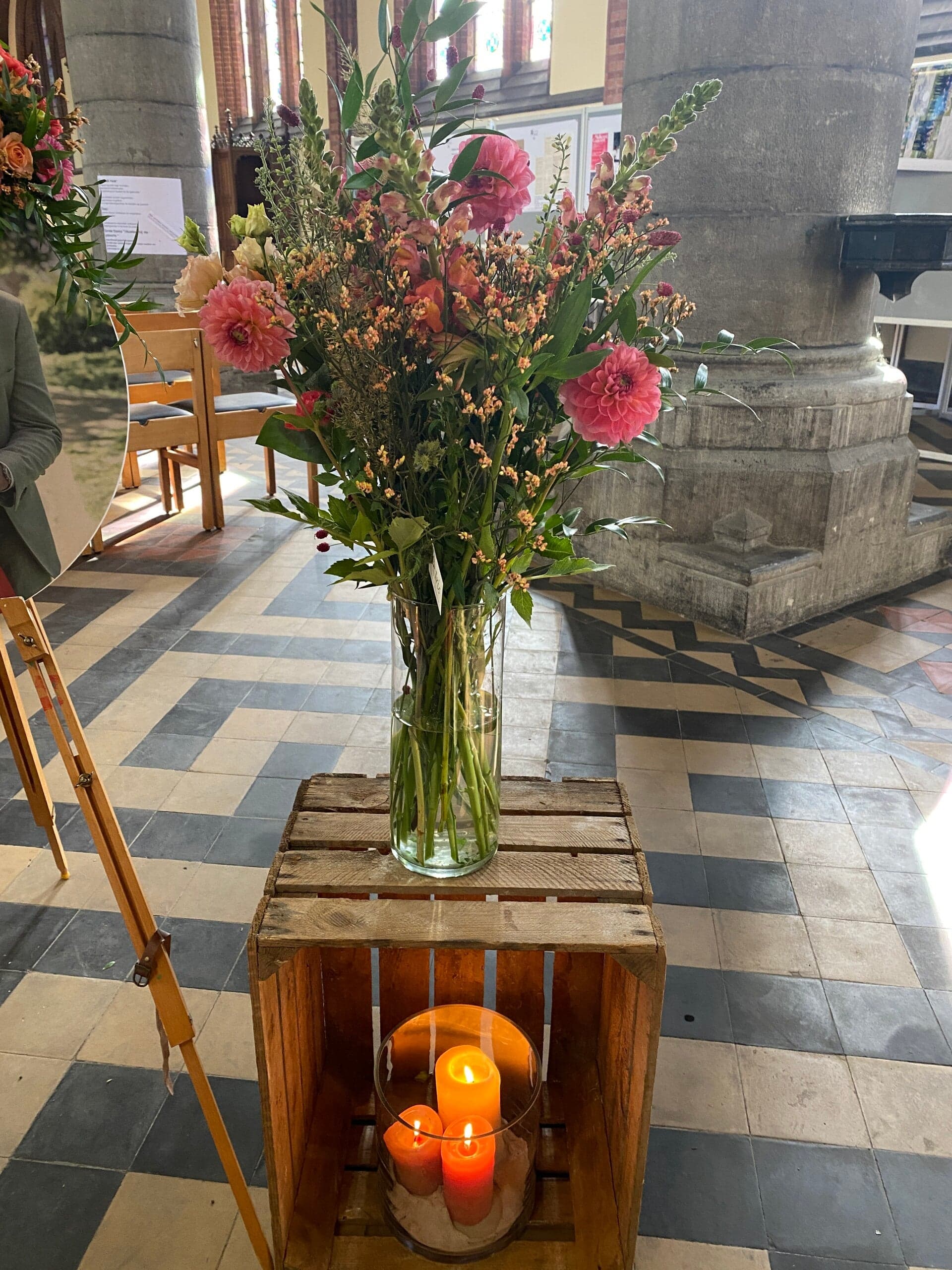 Bloemen voor de trouwdag